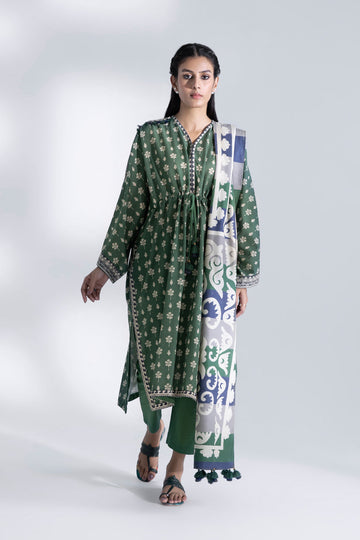 Sapphire U3 DY22V8 4 1 3 Piece - Printed Khaddar Suit Winter Vol 1 2022 Online Shopping